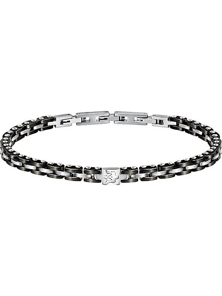 MASERATI Edelstahlarmband Maserati Herren-Armband Edelstahl, Keramik günstig online kaufen