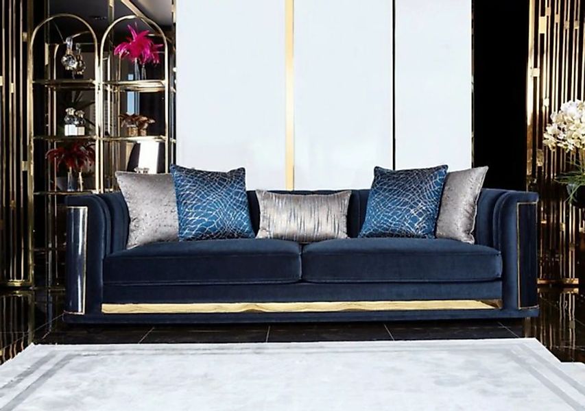 JVmoebel 3-Sitzer Luxus Dreisitzer Sofa 3 Sitzer Sofas Sitz Design Möbel Co günstig online kaufen