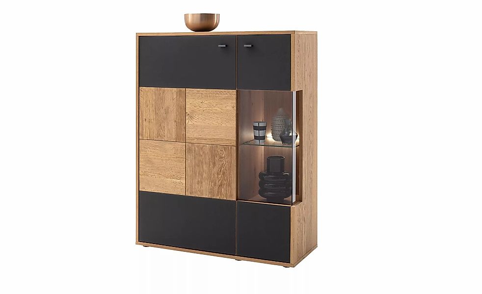 Highboard  Lavia ¦ holzfarben ¦ Maße (cm): B: 94 H: 121 T: 37.0 Kommoden & günstig online kaufen
