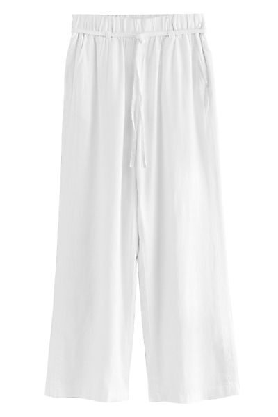 Next Palazzohose Weite Hose zum Binden günstig online kaufen