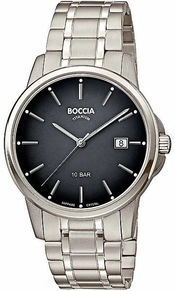 Boccia Quarzuhr Herrenuhr - Boccia Modell: 3633-07 günstig online kaufen
