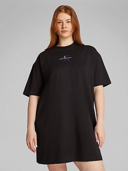 Calvin Klein Jeans Plus Shirtkleid PLUS GRADIENT MONOLOGO TEE DRESS in groß günstig online kaufen