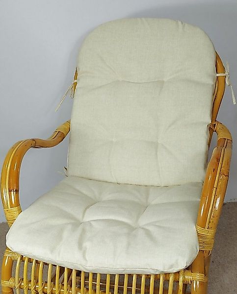 Rattani Sesselauflage Polster für Rattan Schaukelstuhl, Sesselauflage 110 x günstig online kaufen