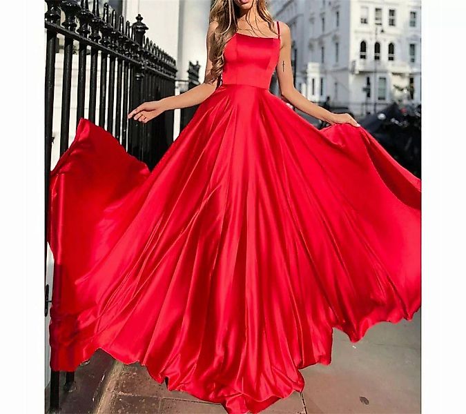 AFAZ New Trading UG Abendkleid Damen Strapskleid Rückenfreies Kleid Bankett günstig online kaufen