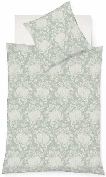 fleuresse Bettwäsche "Lech 4390" 3 tlg. Jacquard Flanell, Baumwolle, in Gr. günstig online kaufen
