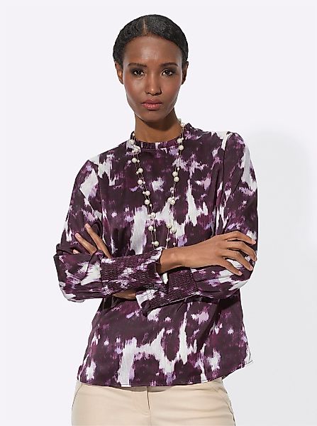creation L Klassische Bluse Satinbluse günstig online kaufen