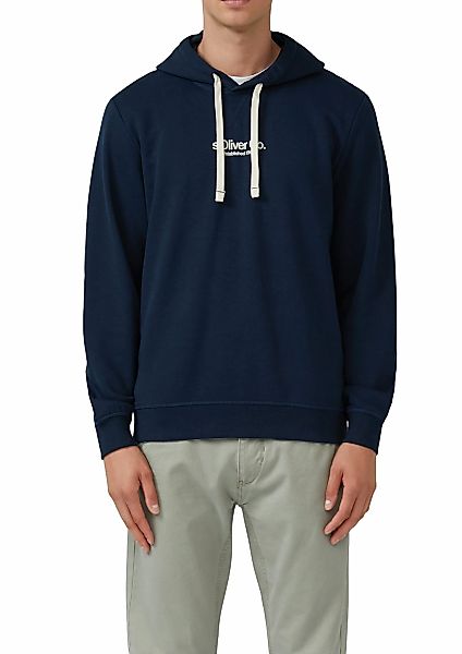 s.Oliver Hoodie, mit Logo Schriftzug günstig online kaufen
