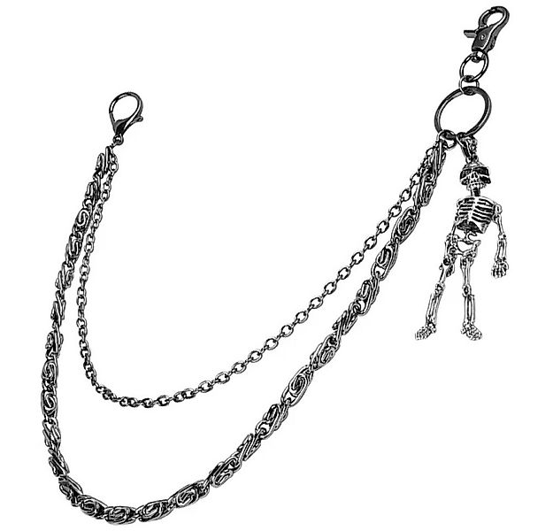 Ware aus aller Welt Hosenkette Zweireihige Schlüsselkette Brieftasche Kette günstig online kaufen