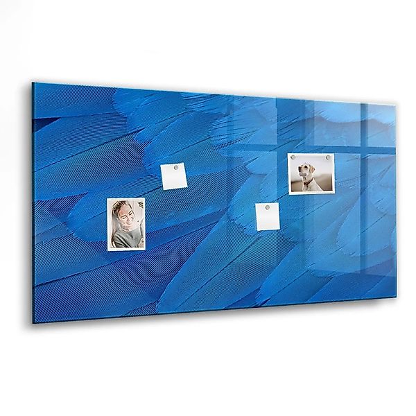 Tulup Beschreibbare Glasmagnettafel Vogelfeder 120x60 cm Magnettafel Büro G günstig online kaufen