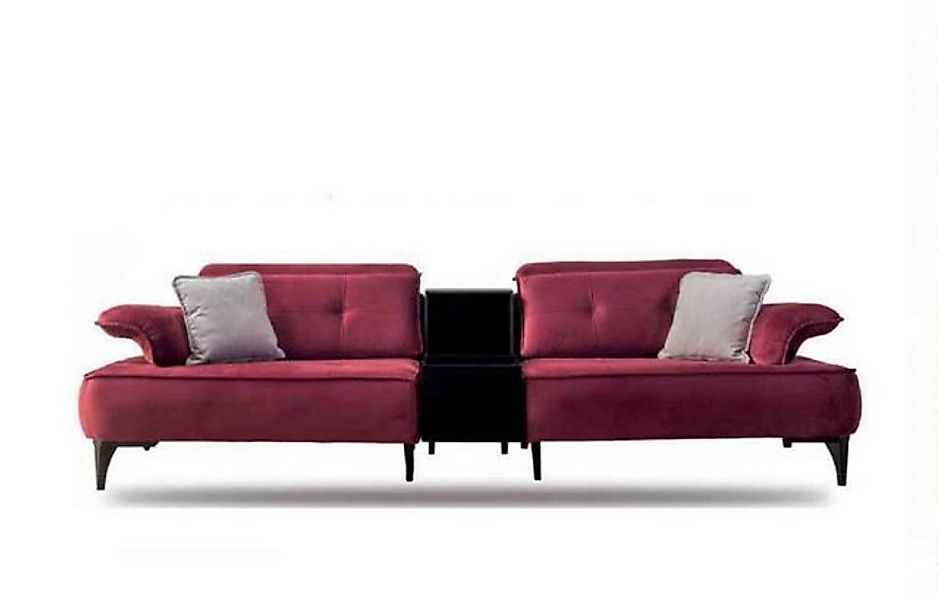 Xlmoebel Sofa Dreisitzer Sofa in Rosa Stoff für ein luxuriöses und modernes günstig online kaufen