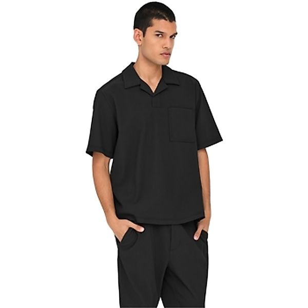 Only & Sons   T-Shirt T-Shirt Pli Kurzarmshirt günstig online kaufen