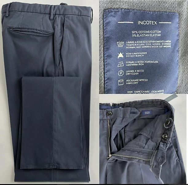 Incotex Loungehose INCOTEX Italy Royal Batavia Stretch Cotton Slim Fit Trou günstig online kaufen
