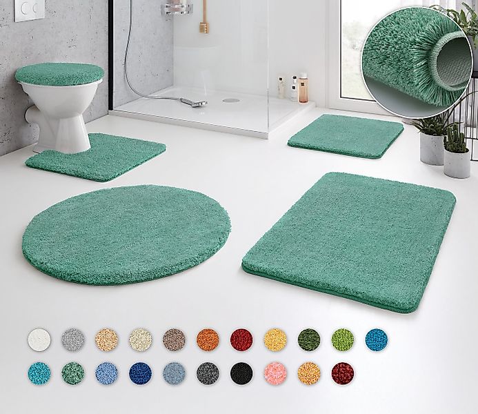 Kleine Wolke Badematte RELAX, Höhe 30 mm, rutschhemmend beschichtet, fußbod günstig online kaufen