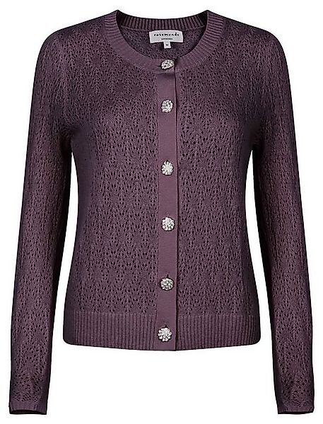 rosemunde Strickjacke mit Knopfverschluss / Muster Raglan / Strickjacke: Wo günstig online kaufen