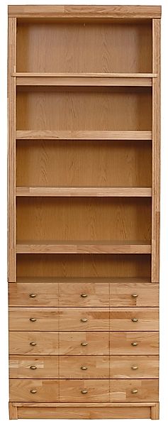 Home affaire Bücherregal "Soeren", aus massiver Kiefer, in 2 Höhen, Tiefe 2 günstig online kaufen