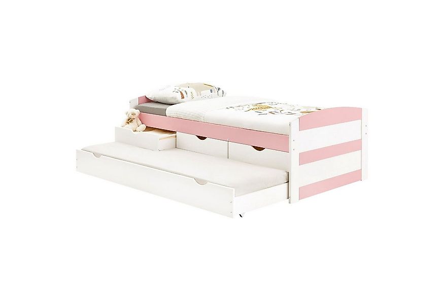 IDIMEX Funktionsbett JESSY, Bett mit Stauraum Jugendbett mit 3 Schubladen A günstig online kaufen