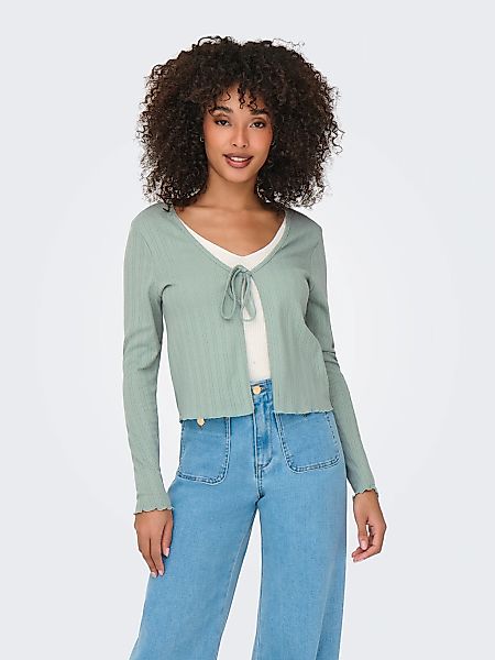 ONLY Strickjacke ONLCARLOTTA L/S STRING CARDIGAN günstig online kaufen