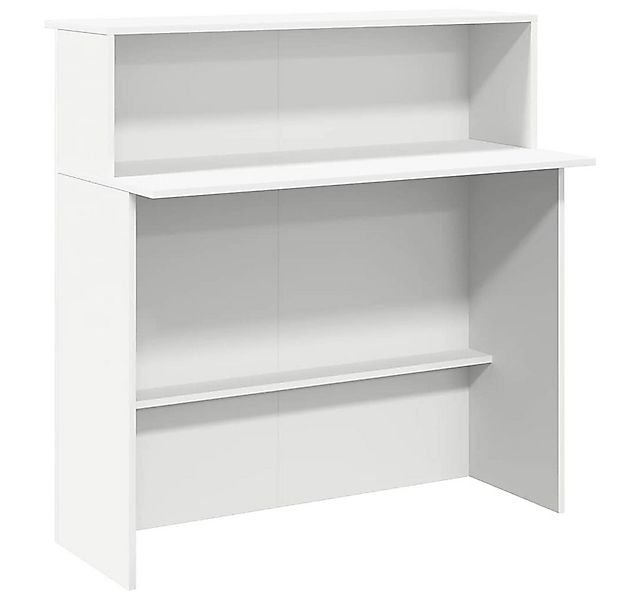 vidaXL Schreibtisch Empfangstresen Weiß 100 x 50 x 103,5 cm Holzwerkstoff günstig online kaufen