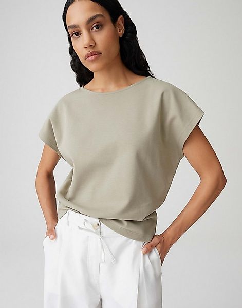 OPUS Kurzarmshirt Suschel aus Jersey mit lockerer Passform weich fließender günstig online kaufen