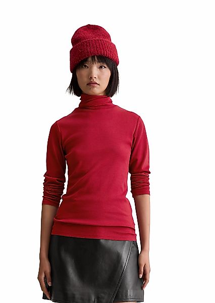 Marc OPolo DENIM Langarmshirt "aus softem Ripp-Jersey" günstig online kaufen