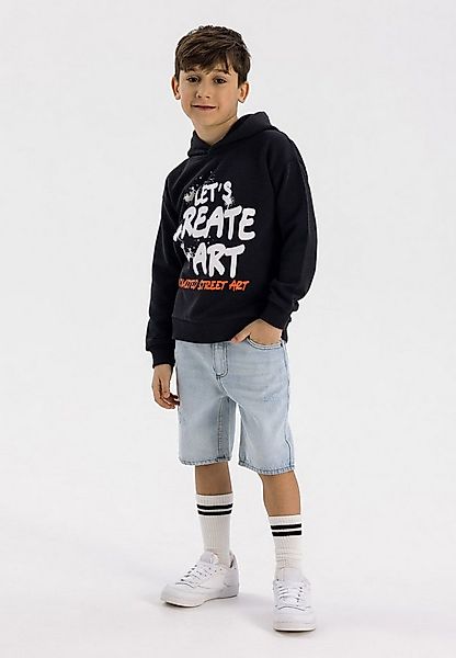 MINOTI Jeansshorts Gerader Schnitt, 5-Pocket kurze Jeanshose günstig online kaufen