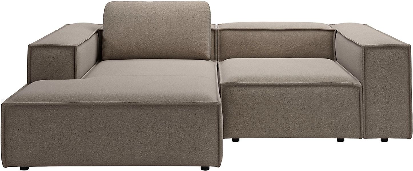 Places of Style Ecksofa "Watertown, kompakte L-Form, 246 cm breite für klei günstig online kaufen