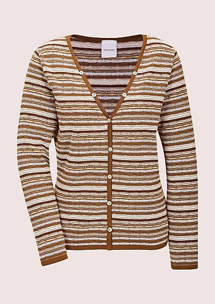 MADELEINE Strickjacke "Strickjacke Schmale Strickjacke mit mehrfarbigem Str günstig online kaufen