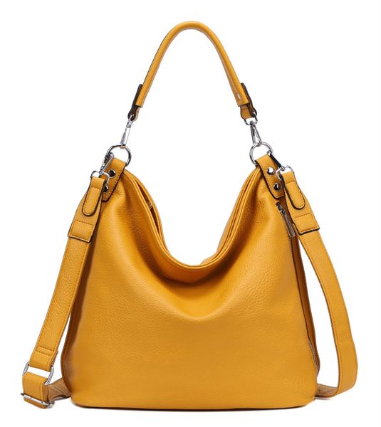 ITALYSHOP24 Schultertasche DAMEN XXL SHOPPER HOBO günstig online kaufen