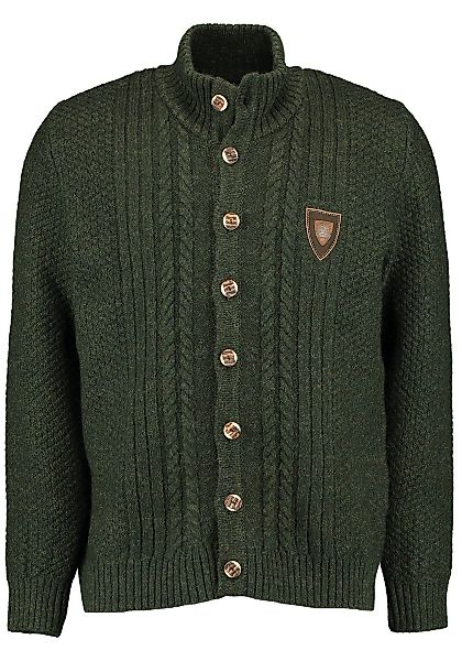 OS Trachten Strickjacke Fenari Rundhalsausschnitt günstig online kaufen