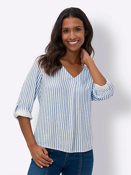 heine Klassische Bluse Streifenbluse 3/4-Arm günstig online kaufen