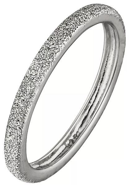 JOBO Fingerring, 925 Silber mit Struktur günstig online kaufen