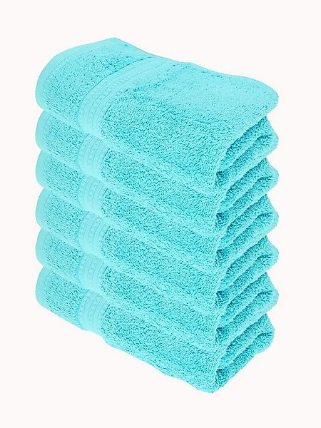 Julie Julsen Handtücher 6-Handtücher-Türkis, Bio-Baumwolle (6-St) günstig online kaufen