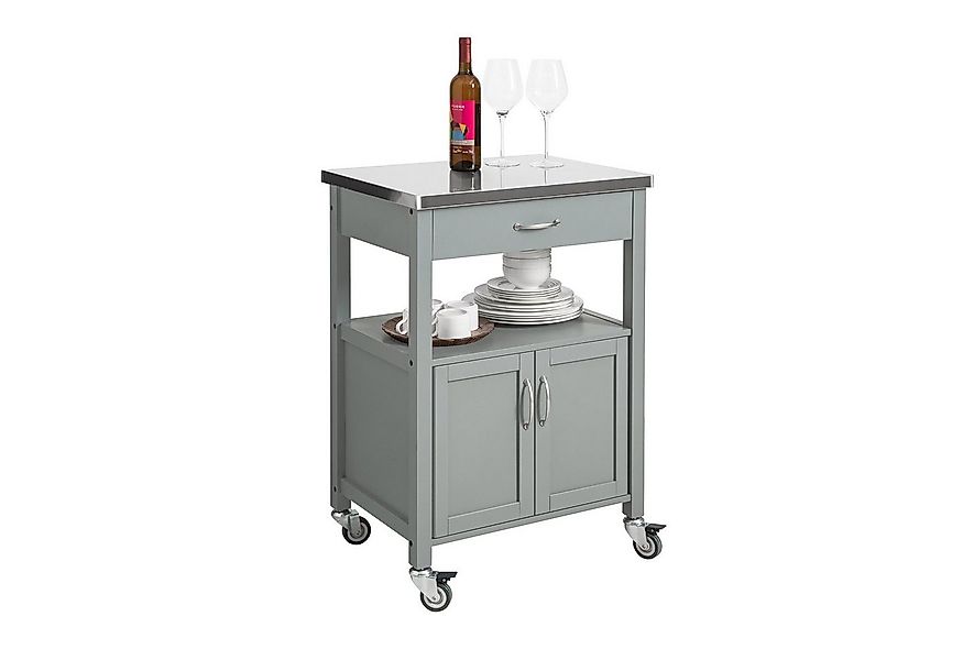 SoBuy Küchenwagen FKW22, Beistelltisch Küchenregal stehend Küchenschrank, K günstig online kaufen