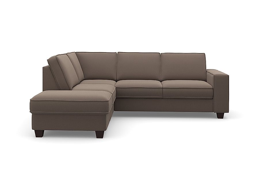 Home affaire Ecksofa "County L-Form", (2 St.), wahlweise Ottomane links ode günstig online kaufen