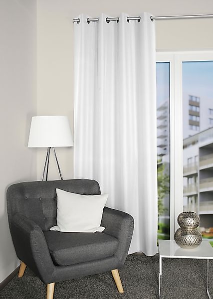 Home Basics Vorhang ATLANTIK, Ösen (1 günstig online kaufen