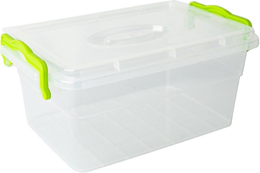 Dekonaz Aufbewahrungsbox Kunststoff-Aufbewahrungsbox 2,7 Liter (5 günstig online kaufen