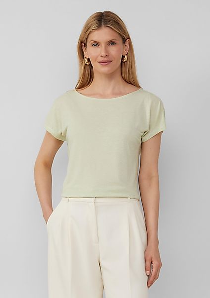 s.Oliver BLACK LABEL Kurzarmshirt T-Shirt im günstig online kaufen