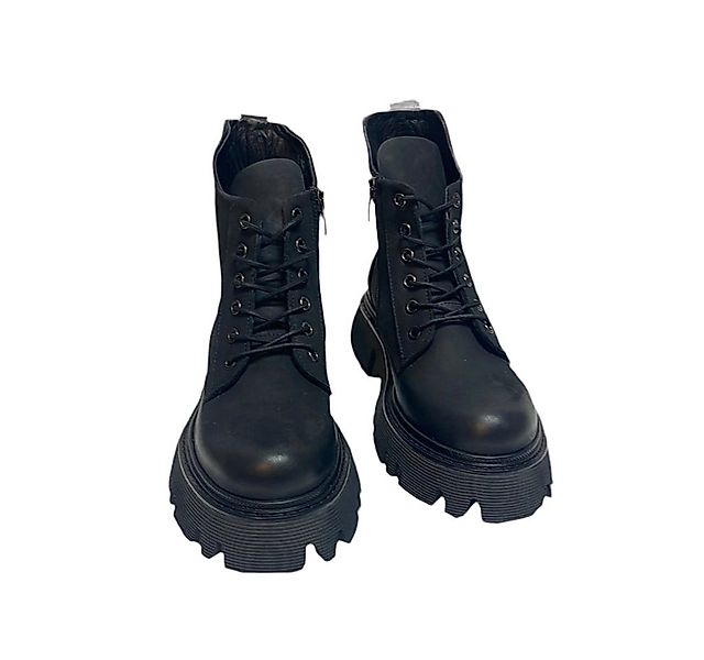 LaMarta boots damen schwarz, Mit Zipper und Schnürung für Damen, Absatzstie günstig online kaufen