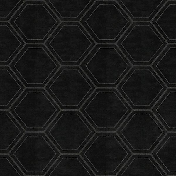 Superfresco Easy Vliestapete »Geo - Hexagon«, geometrisch, Schwarz - 10m x günstig online kaufen
