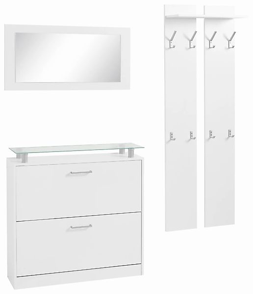 borchardt Möbel Garderoben-Set "Finn" Set, 3 Stk. tlg. günstig online kaufen