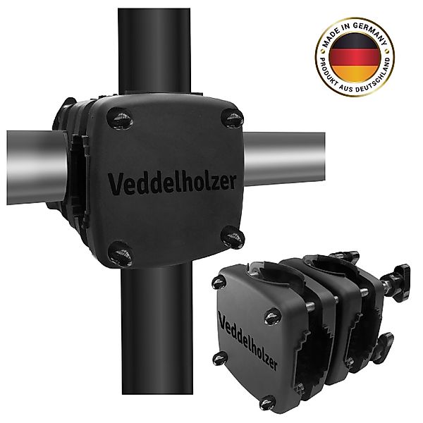 Veddelholzer Schirmhalter Premium Sonnenschirmhalter für Balkongeländer günstig online kaufen