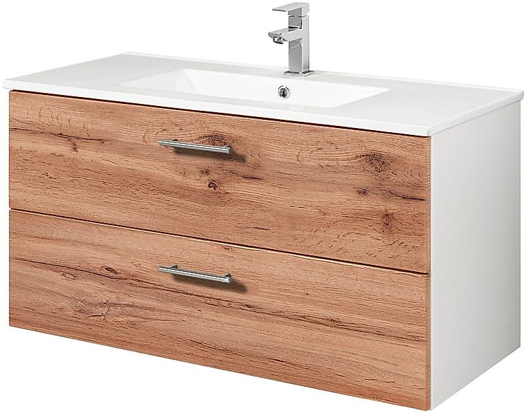 welltime Waschtisch Trento in verschiedenen Ausführungen Unterschrank inkl. günstig online kaufen