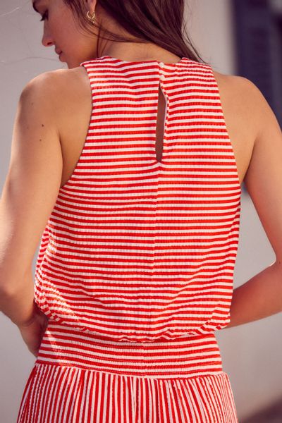 Next Shirttop Ärmelloses Top mit Ballonsaum günstig online kaufen