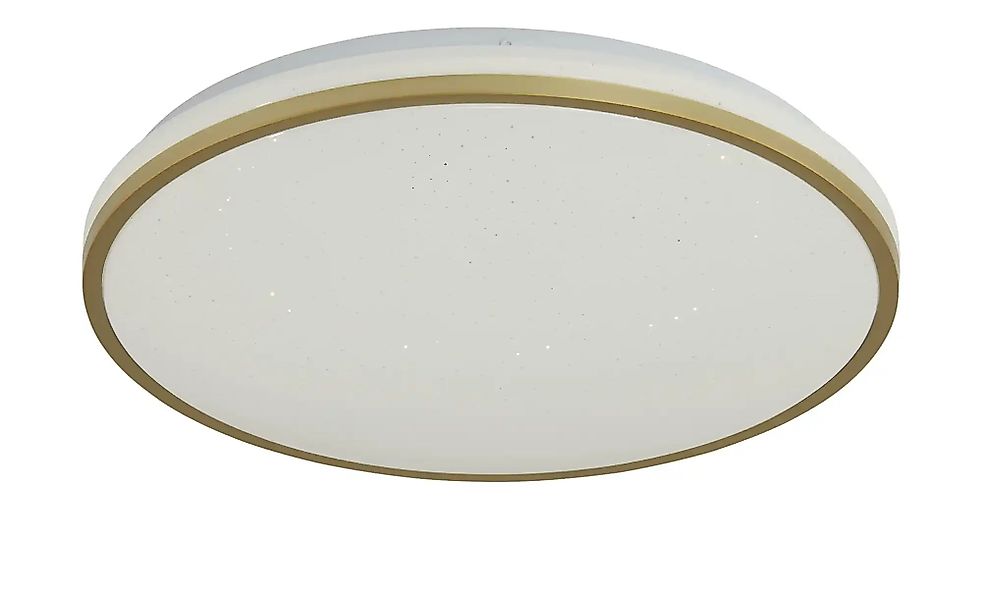 KHG LED-Panel ¦ gold ¦ Maße (cm): H: 7,5  Ø: 38 Lampen & Leuchten > Deckenl günstig online kaufen