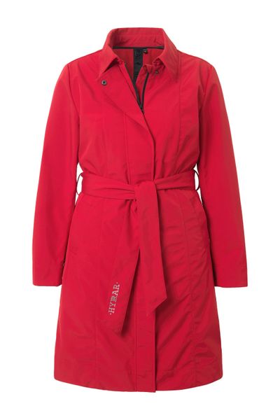 Ulla Popken Wintermantel HYPRAR Softshell-Trenchcoat wasserabweisend günstig online kaufen