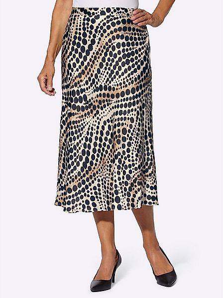 Witt A-Linien-Rock Satinrock . günstig online kaufen