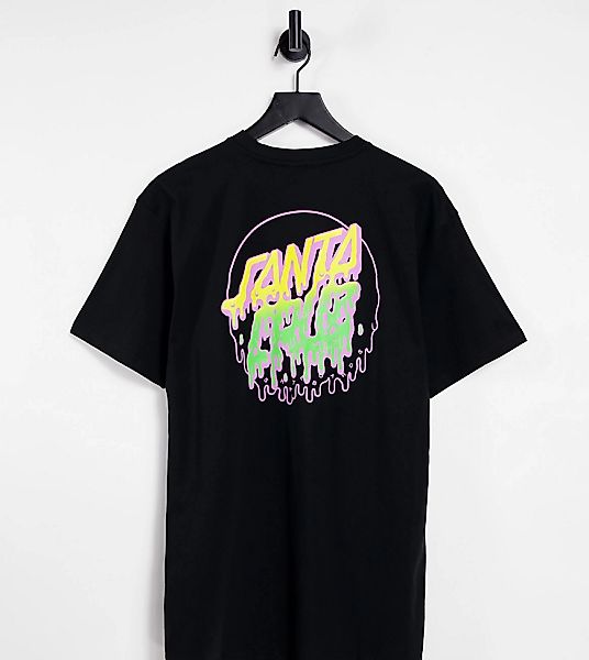 Santa Cruz – Other Rad Dot – Schwarzes T-Shirt mit rundem Logo, exklusiv be günstig online kaufen
