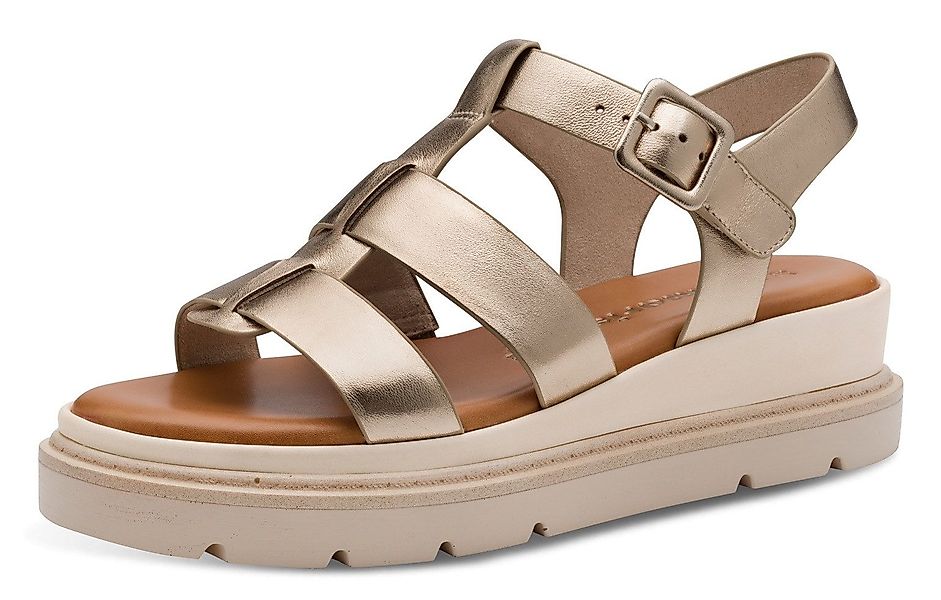 Tamaris Keilsandalette, Plateau, Riemchensandale, Sommerschuh mit günstig online kaufen