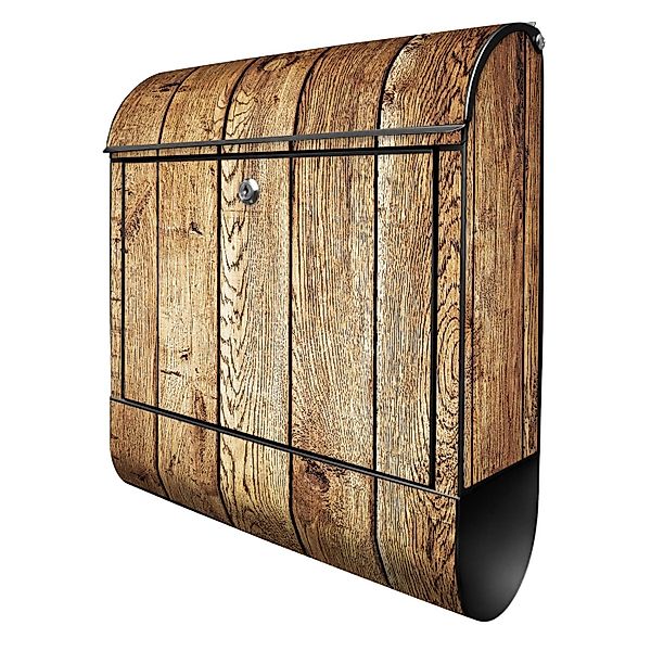 Banjado Design Briefkasten Schwarz Pulverbeschichtet 39x47x14cm 2 Schlüssel günstig online kaufen