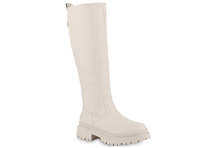 VAN HILL 839544 Plateaustiefel Damen Leicht Gefütterte Plateaustiefel Stief günstig online kaufen